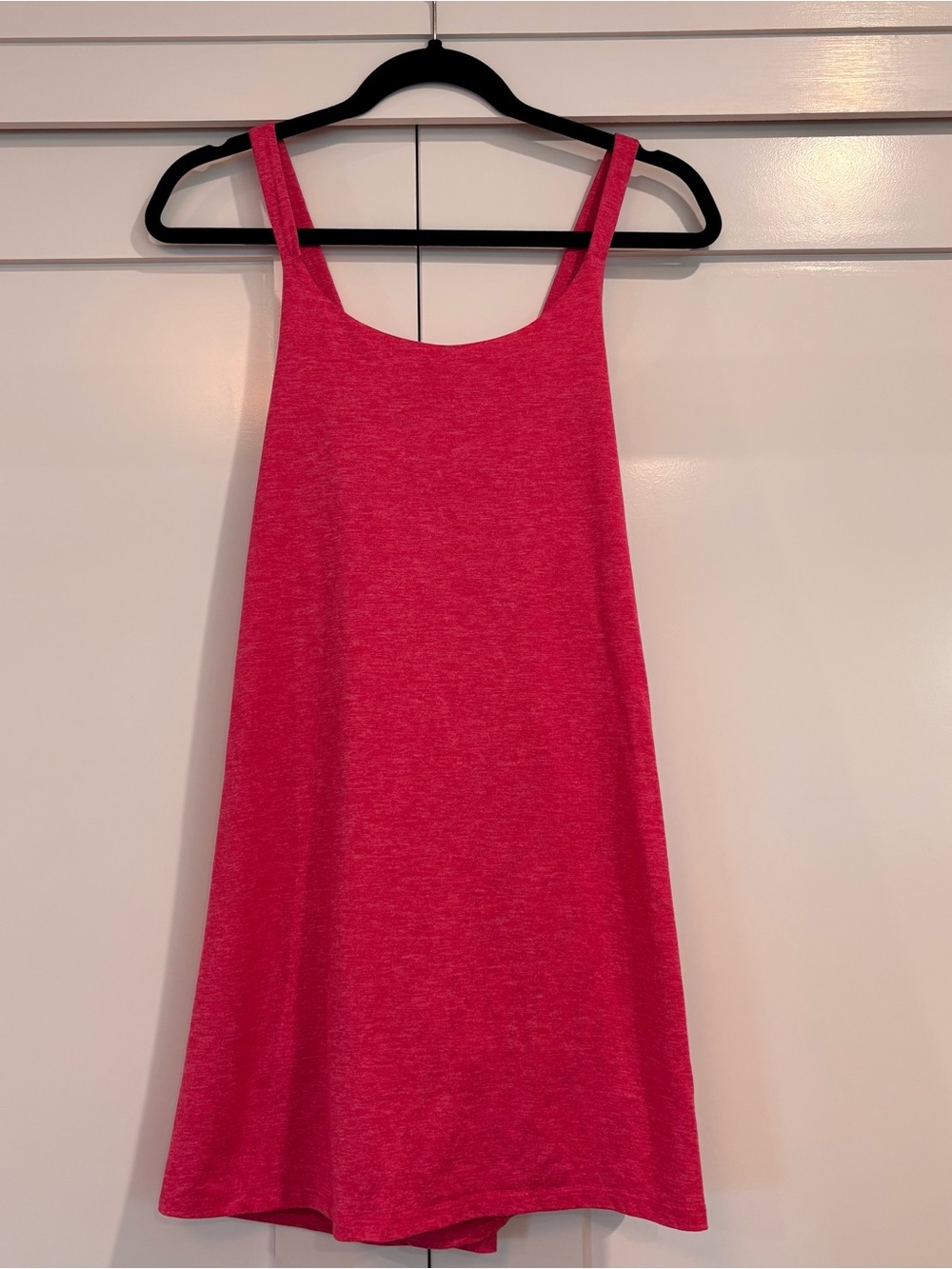 Gap fit Pink Dress with Skort medium brushed tech Jersey active royal fuchsia